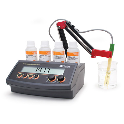 HI2315微電腦溫度補(bǔ)償功能電導(dǎo)率EC測定儀