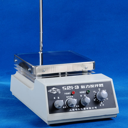 上海司樂(lè)S21-3定時(shí)恒溫磁力攪拌器